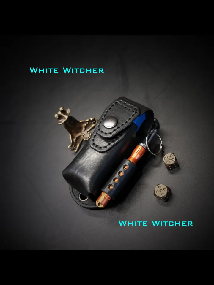 leatherman Wave belt pouch - leather pattern - EDC54