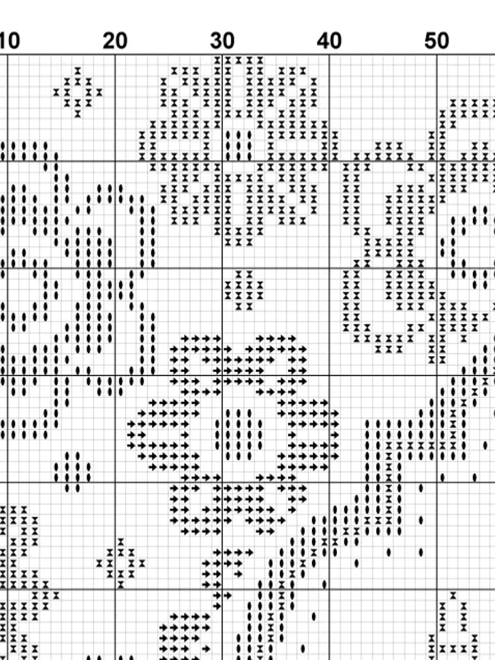 Baby Birthday cross stitch pattern. Floral border cross stitch pattern. Nursery cross stitch