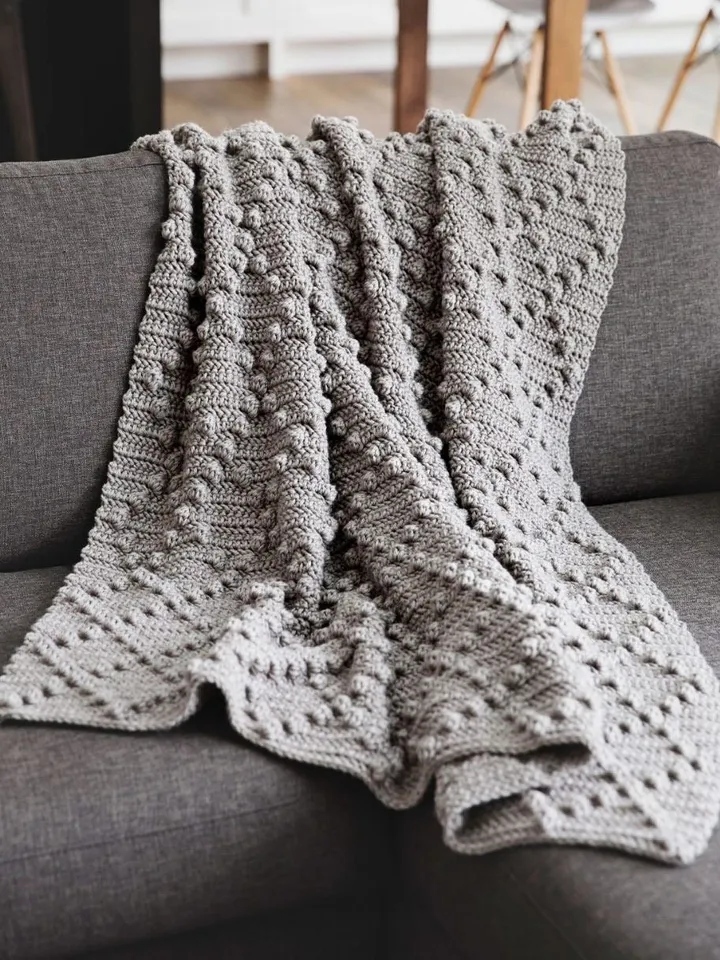 Afghan crochet, Afghan pattern, crochet popcorn Blanket baby Crochet , Crochet baby blanket pattern easy pattern PDF baby