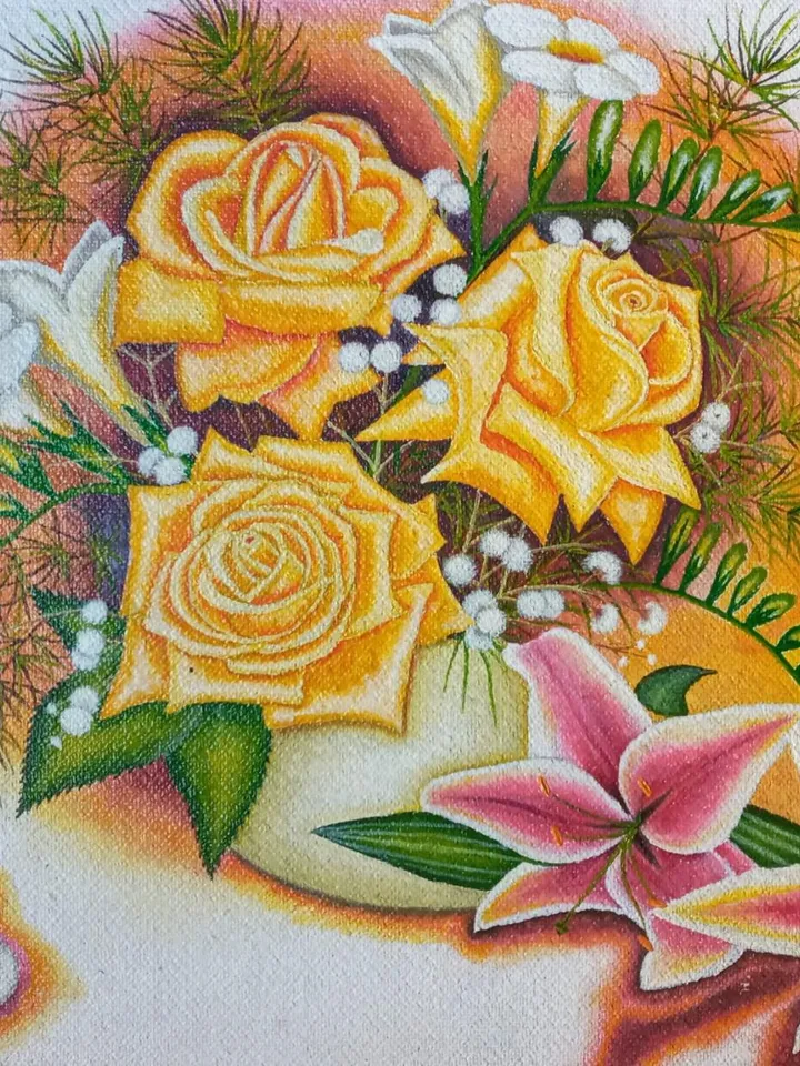World of flowers.
