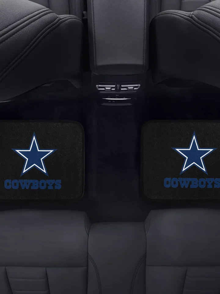 Dallas Cowboys Back Car Floor Mats Set of 2