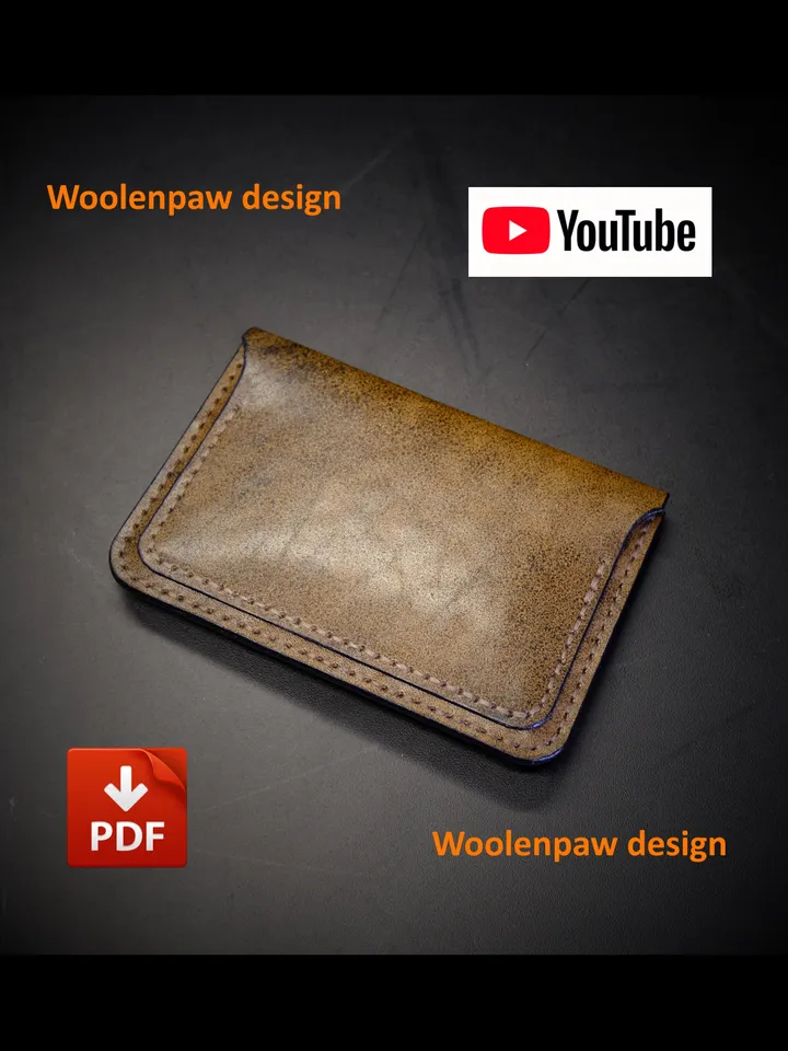 Passport holder - leather pattern.PW10