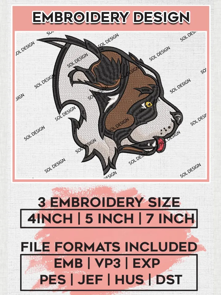 NCAA Siena Saints Team Head Mascot Logo Embroidery Design Files, NCAA Siena Saints Machine Embroidery, NCAA Teams, 3 sizes, NCAA Machine embroidery designs, Digital Download