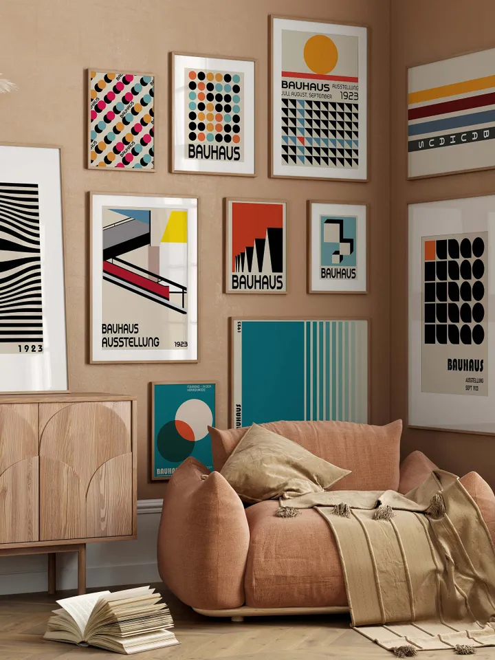 1500+ BAUHAUS Art Prints for Home Decor - Gallery Set -Digital Art Digital Print - MEGA BUNDLE 1500+ Art Prints Set -Gallery Wall Decoration
