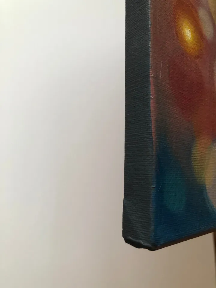 Abstract Original Painting Colorful Wall Art Multicolor Abstract Art Oil Painting Rainbow Painting