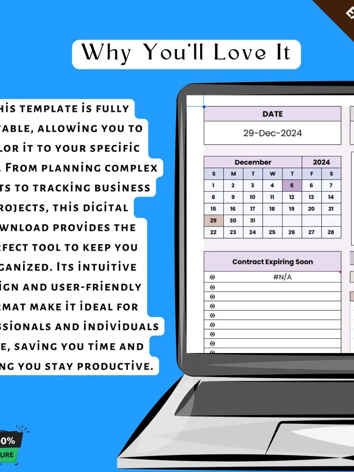 Employee Tracker Template, Editable Google Sheets, Digital Tool for Managing Employee Details and Performance Tracking