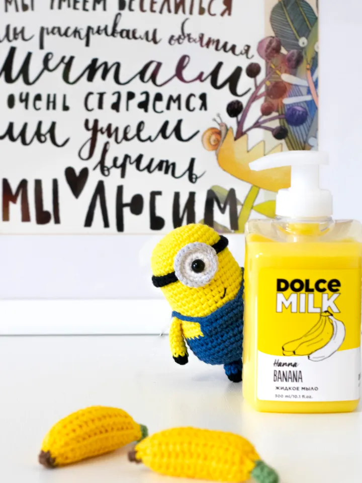 Cute Crochet Minion Keychains – Amigurumi Toy Keyrings for Bags, Cars & Kids
