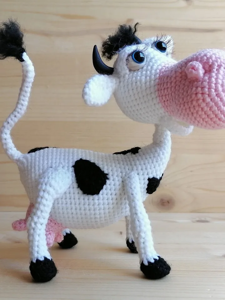 Crochet pattern Cow - digital pattern PDF