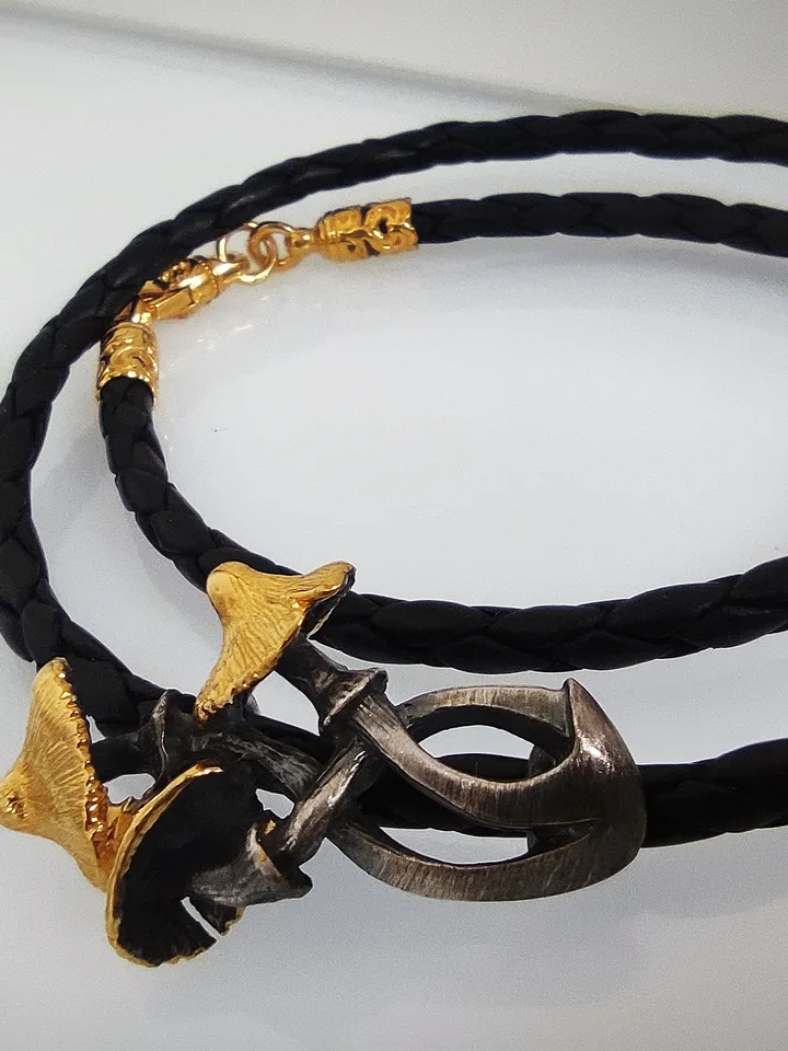 Charm Bracelet - Cool Mushrooms