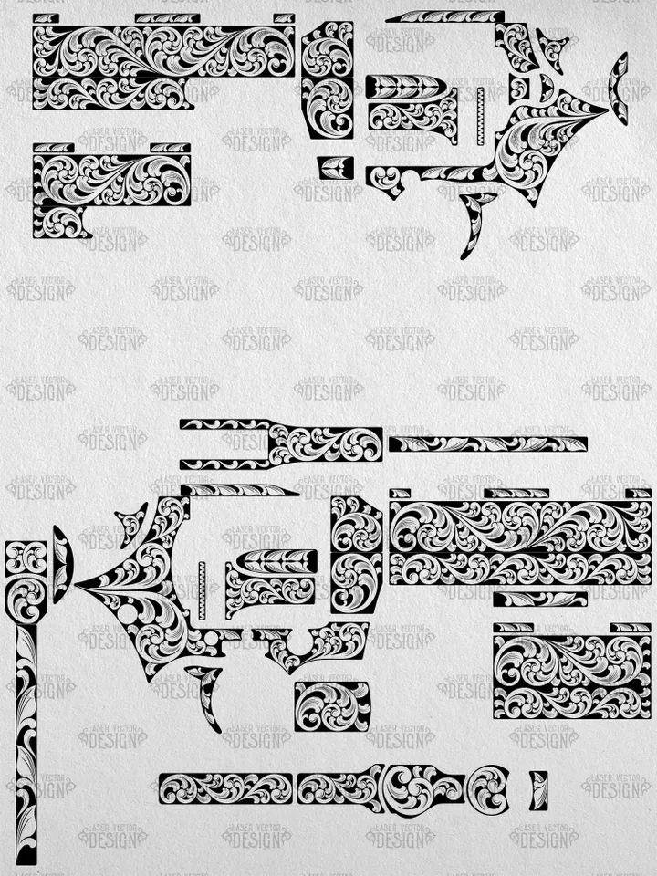 VECTOR DESIGN Colt Python 4,25, 3 in Scroll