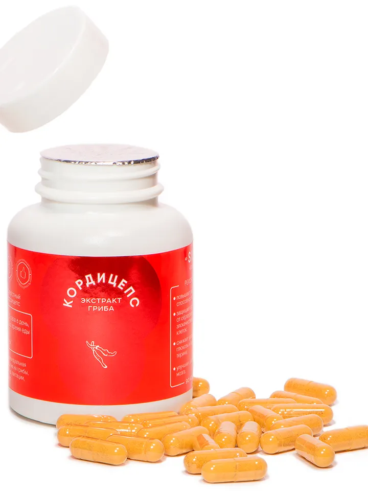Cordyceps mushroom capsules 90 pcs.