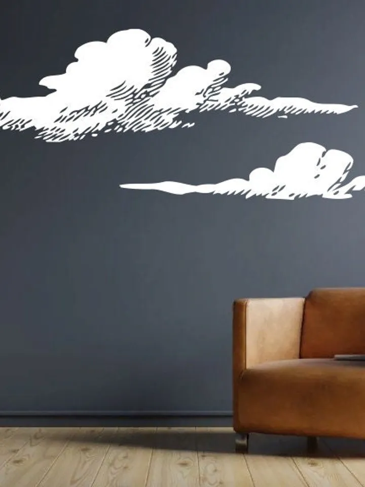 Clouds Wall Decal Decoration Sticker z826
