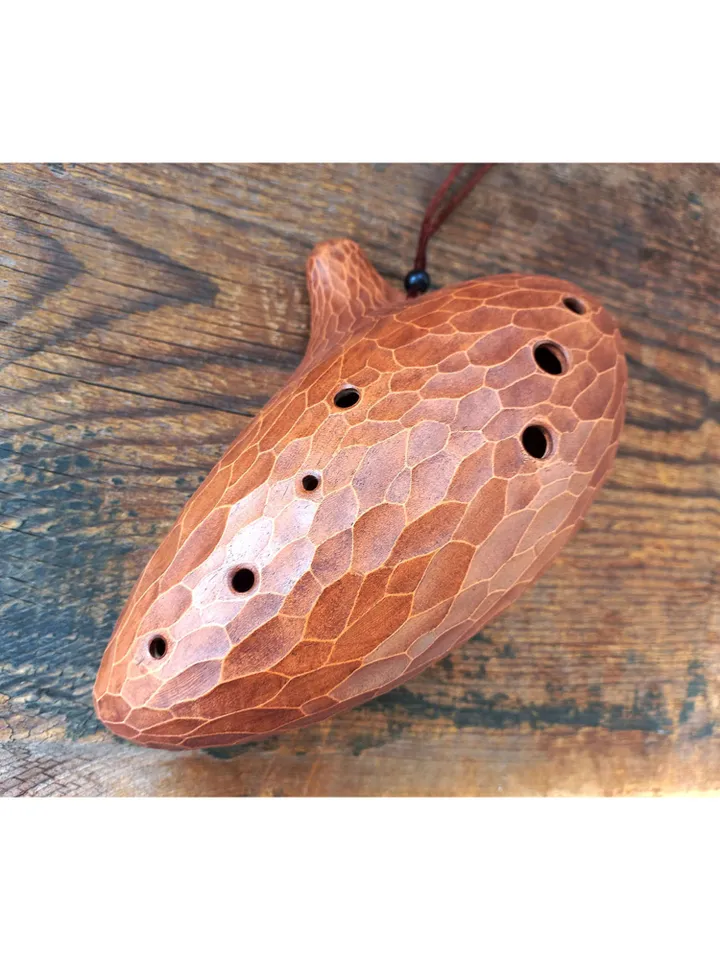 Ocarina bass "Taiga"/ natural major / ceramic flute