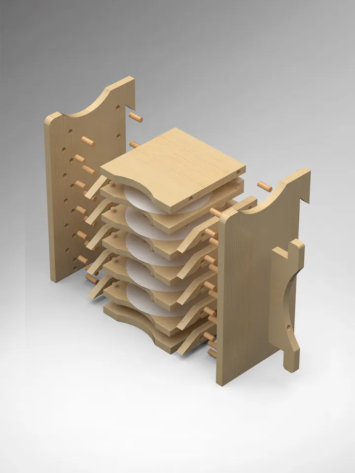 Orbital Sander Rack Plans (PDF) for Workshop – DIY French Cleat Storage System
