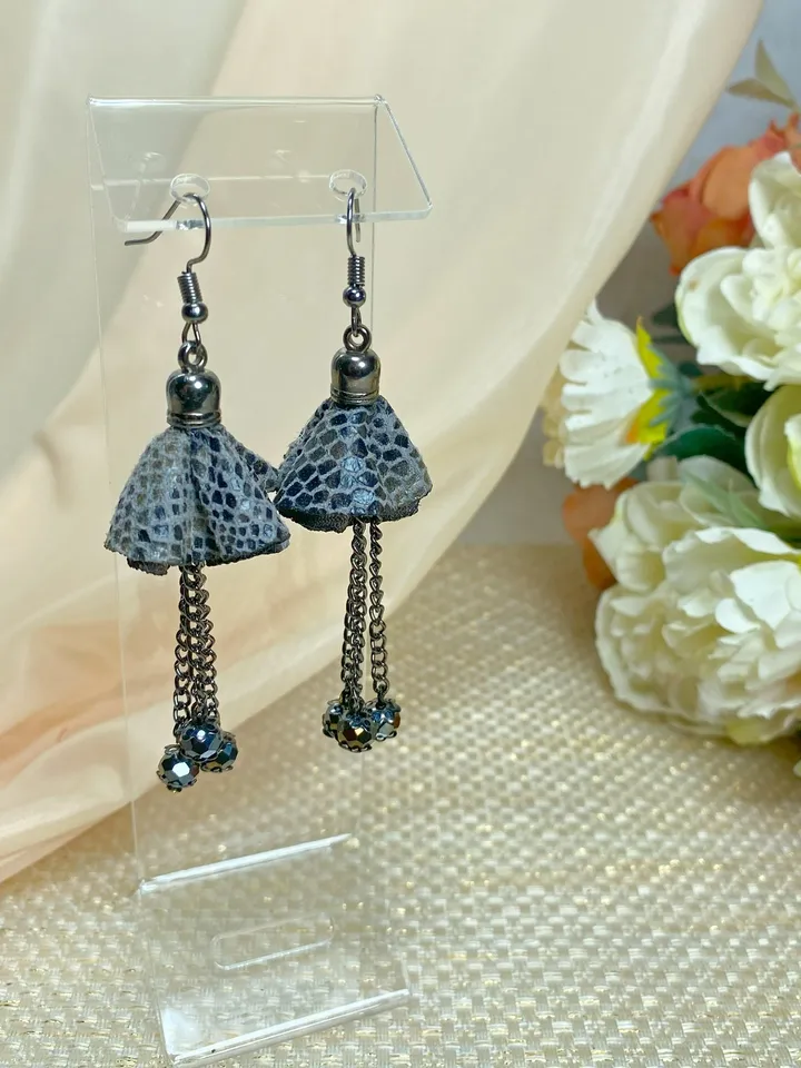 Handmade earrings. Individual design.