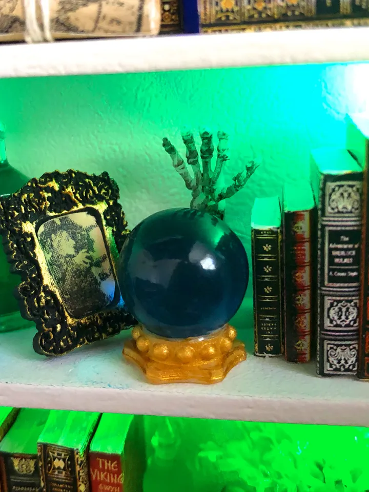 Book nook, Book nook money box, book nook insert, book nook miniatures, bookshelf insert, Dark Academy library, best friend christmas gift