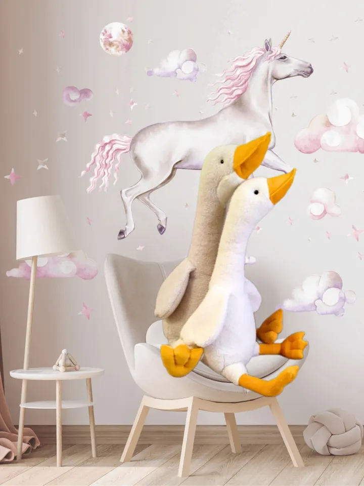 Goose Sewing Pattern PDF/ Make 2 Types of Big Geese for Hugs/Stuffed Animal Toys as a Birthday Gift/ Scandi-Style Nursery Decor