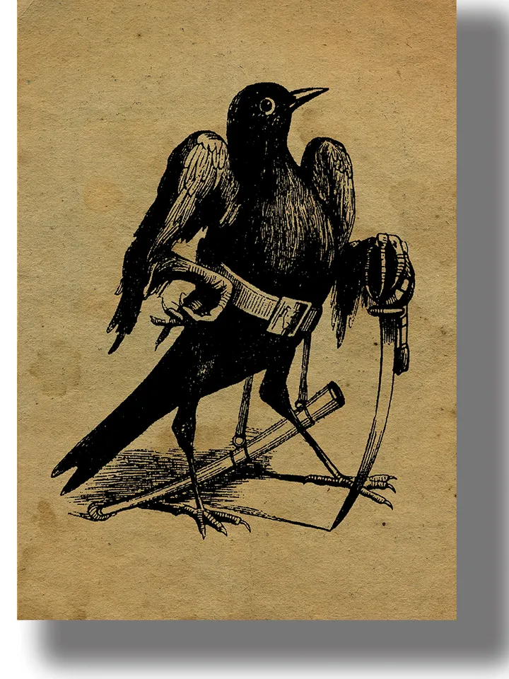 The Great Guardian of Hell is Caim or Camio.