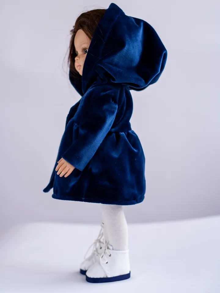 Dianna Effner Little Darling clothes, Paola Reina doll clothes, 13 inch doll clothes, Doll coat, dress, shoes, underwear