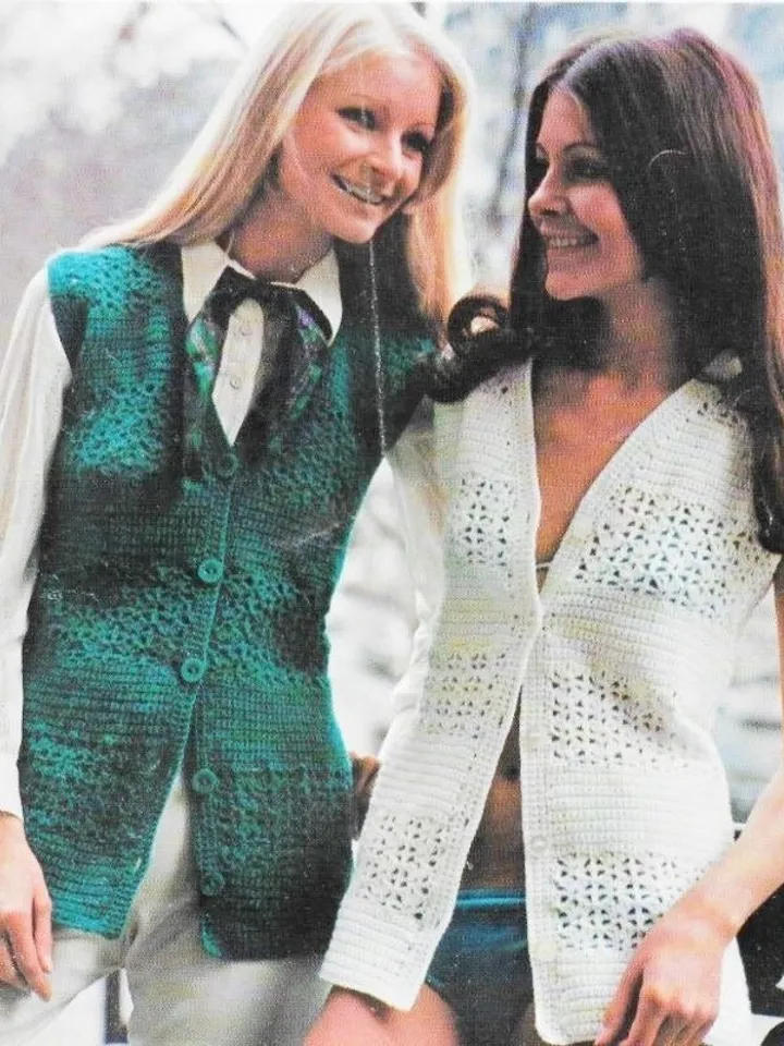 Waistcoat crochet pattern, women waistcoat crochet , lace waistcoat crochet patterns pdf