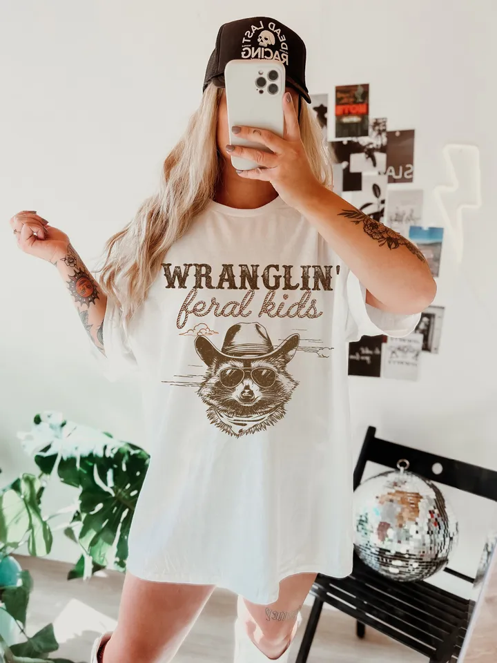 Wrangling Feral kids png digital download kids feral png kids raccoon png feral kids feral shirt raccoon shirt png funny png funny kids png