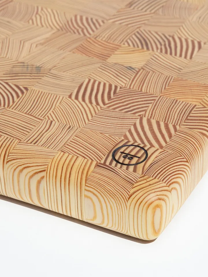 Southern Yellow Pine End Grain Cutting Board - Jasper