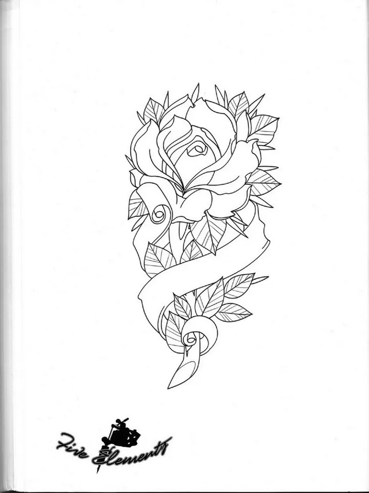 Five Elements tattoo - Flower