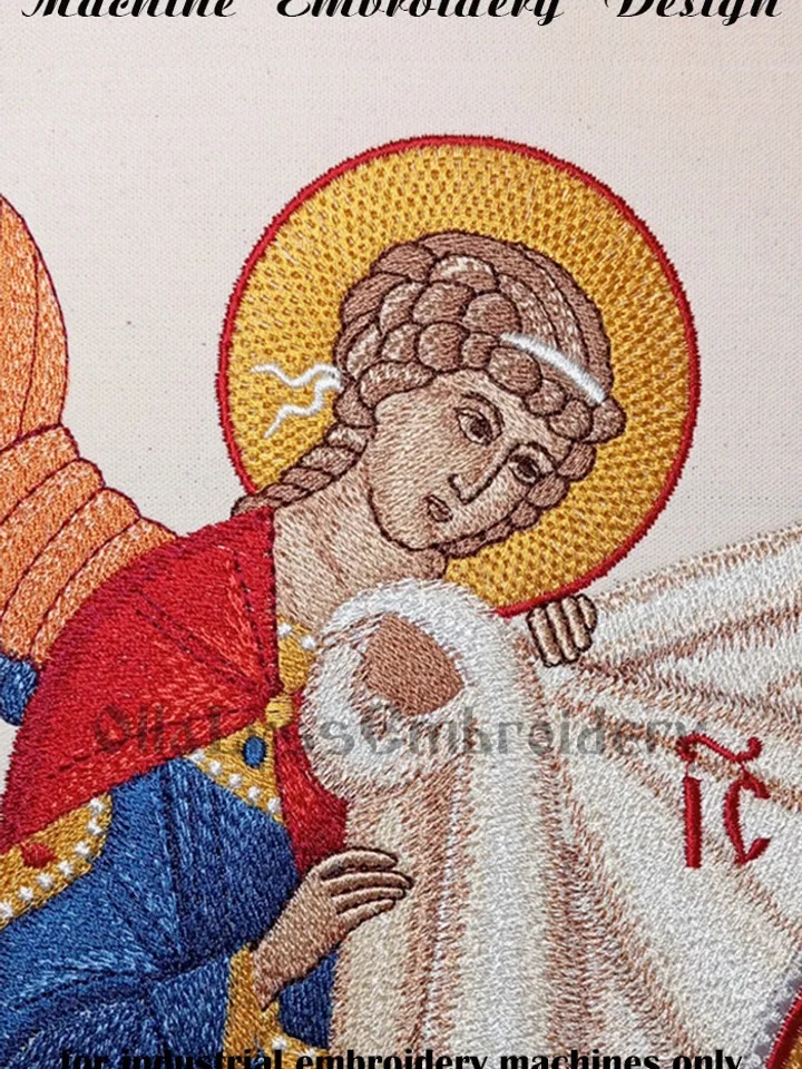 The Holy Mandylion embroidery design