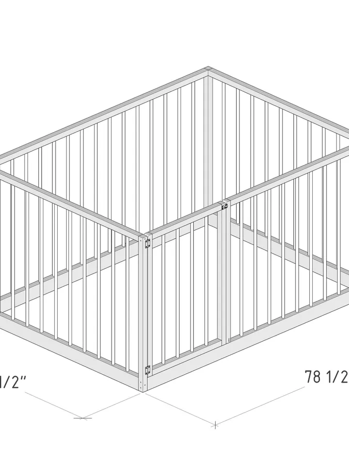 Montessori Floor Bed Plan, Full Size, PDF, DIY