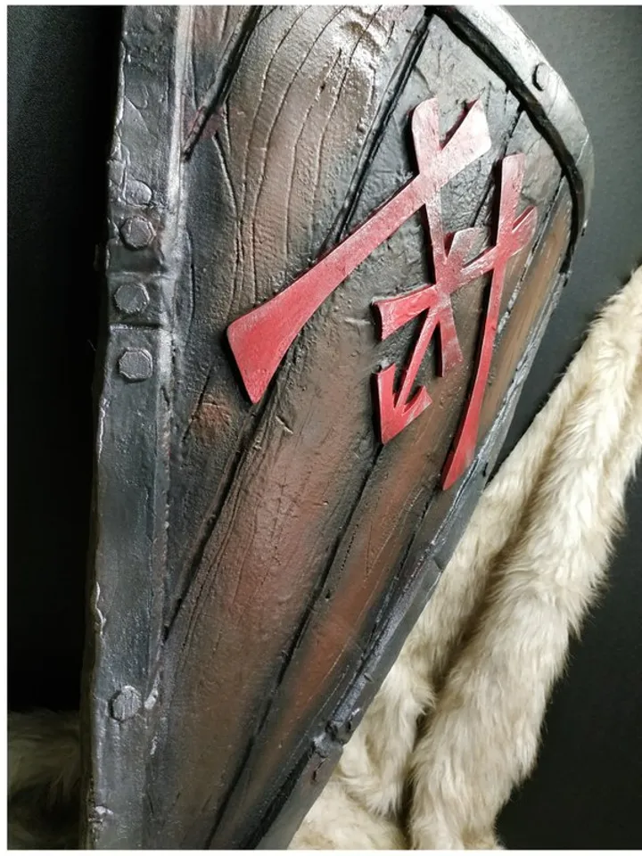 LARP shield - Skaven - clan Mors - Warhammer - Fantasy Battle - Stormvermin larp