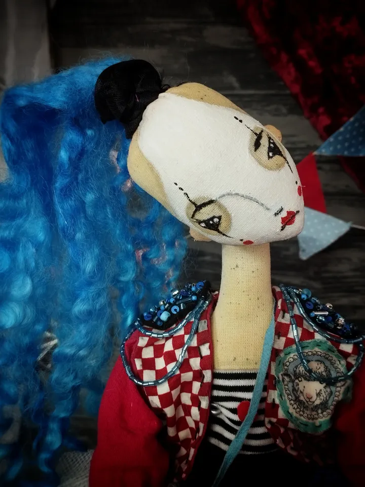 Art clown doll