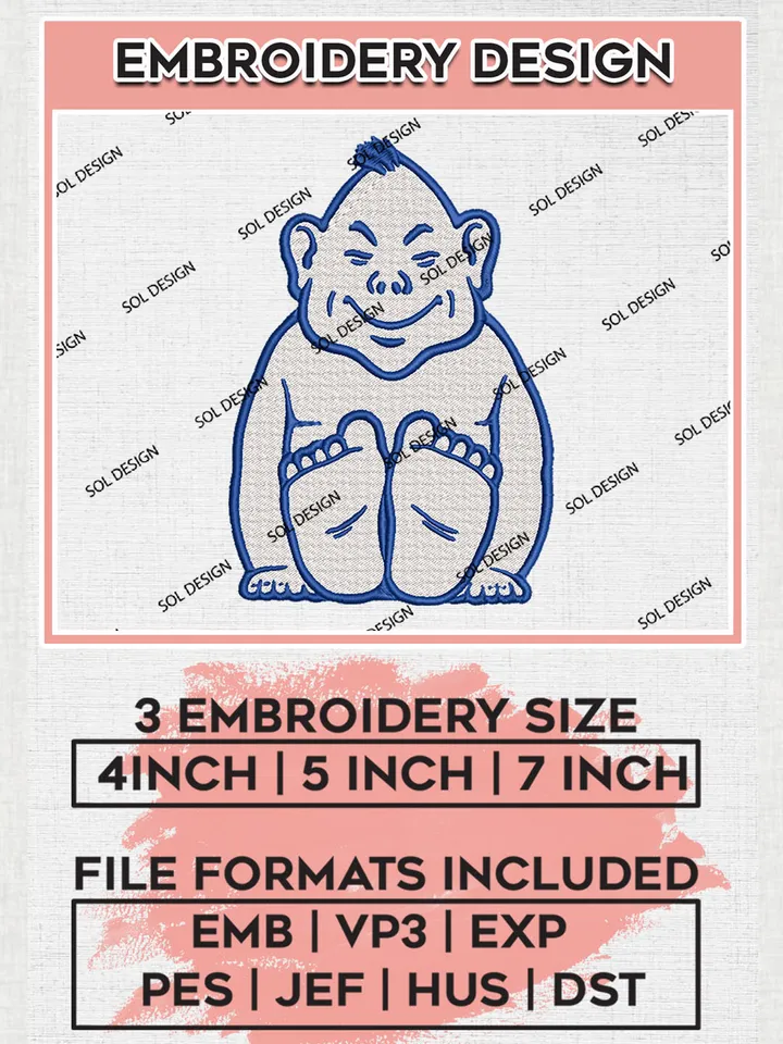 NCAA Saint Louis Billikens Team Mascot Logo Embroidery Design Files, NCAA Saint Louis Billikens Machine Embroidery, NCAA Teams, 3 sizes, NCAA Machine embroidery designs, Digital Download