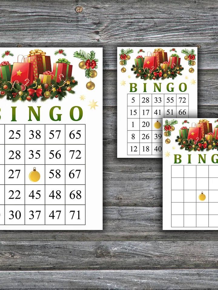 Christmas presents bingo game,Christmas bingo game card,Christmas Bingo Printable,Holiday Bingo,INSTANT DOWNLOAD--67