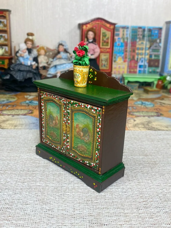 Curbstone for a handmade dollhouse.1:12 scale.1:12 scale.