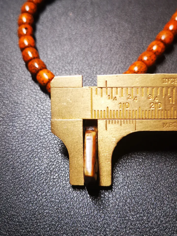 Yak Bone Carved Flower Mala Pendant,Bead Counter Clip, Prayer Bead Accessories,Gandhanra Tibetan Amulet