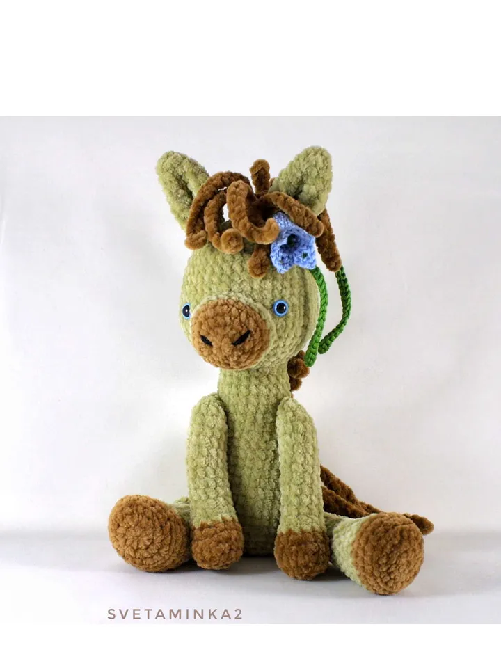 Crochet Horse Pattern. Horse Amigurumi Plush Toy Pattern. Digital Download. PDF.