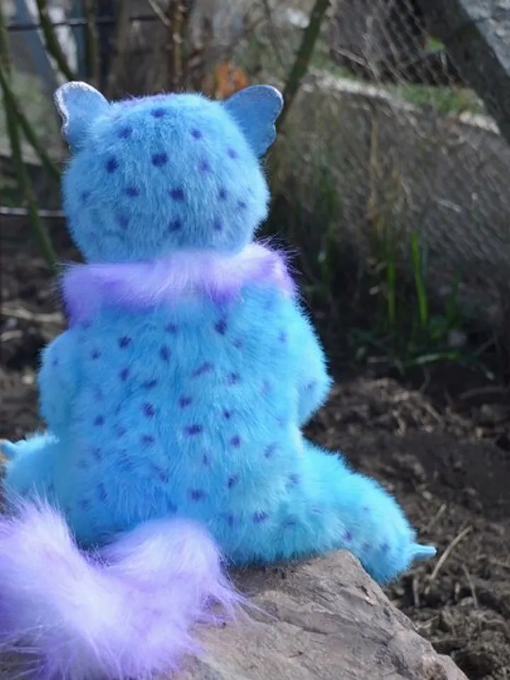 Blue monster.