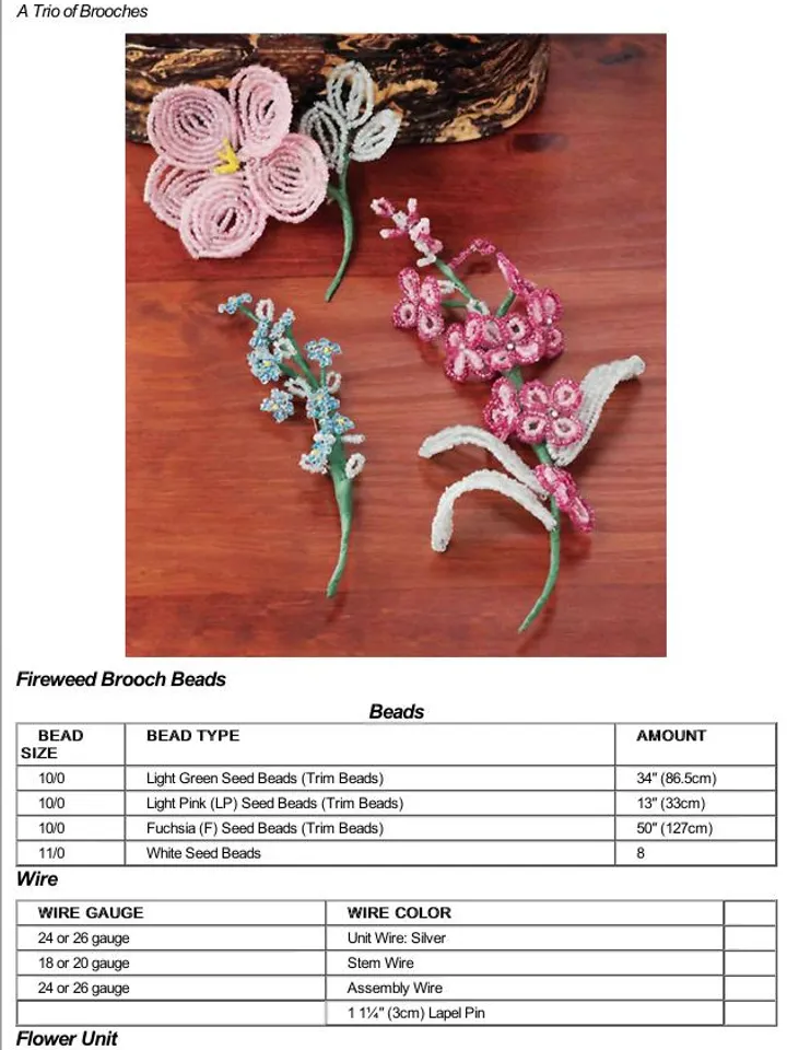 French Beaded Flowers: The Complete Guide