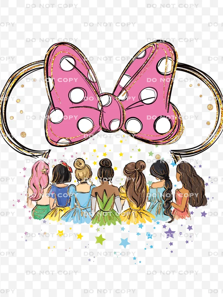 All princess Watercolor Princess PNG, Princess clipart png, Family vacation clipart, Family vacation png, Family trip, All princess design