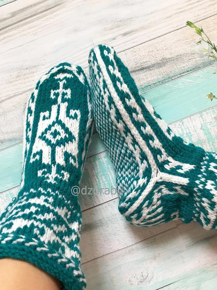 Knitted socks Jurabs