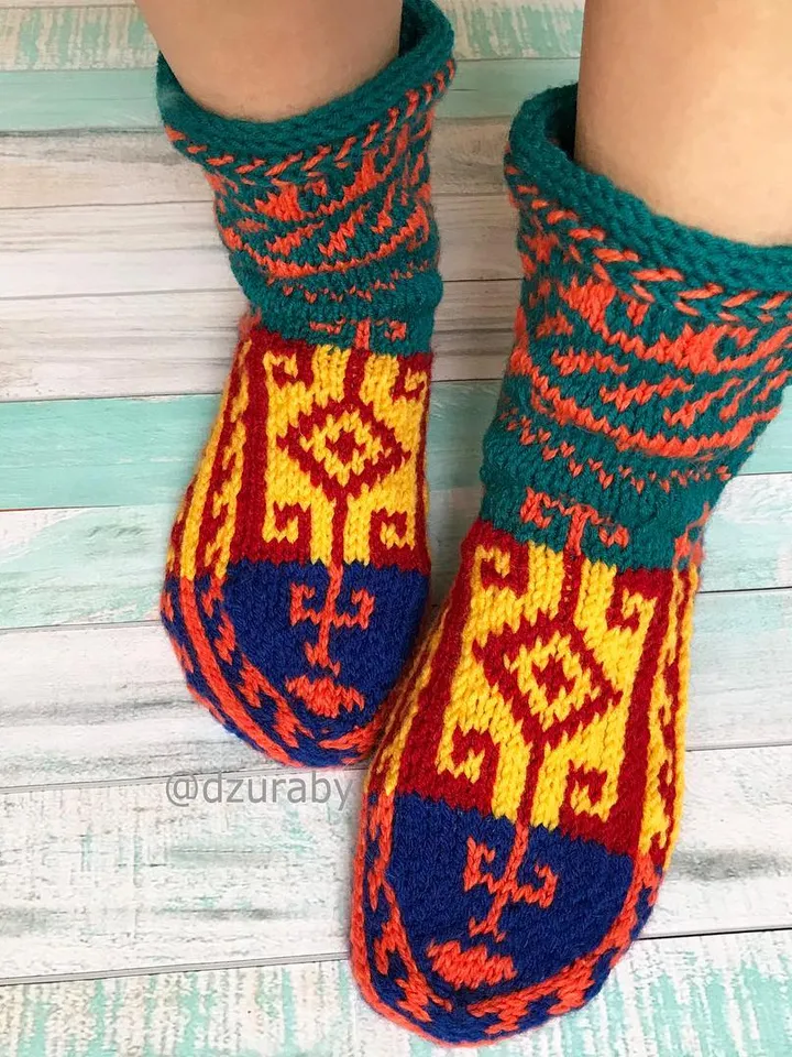 Knitted socks Jurabs