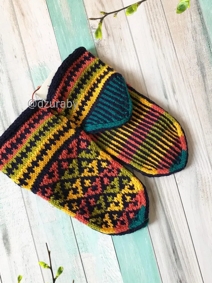 Knitted socks Jurabs