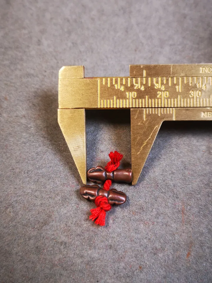 Gandhanra Handmade Tibetan Amulet Pendant,Mini Vajra and Dorje Bell, Mala Marker Bead ,Prayer Bead Accessories