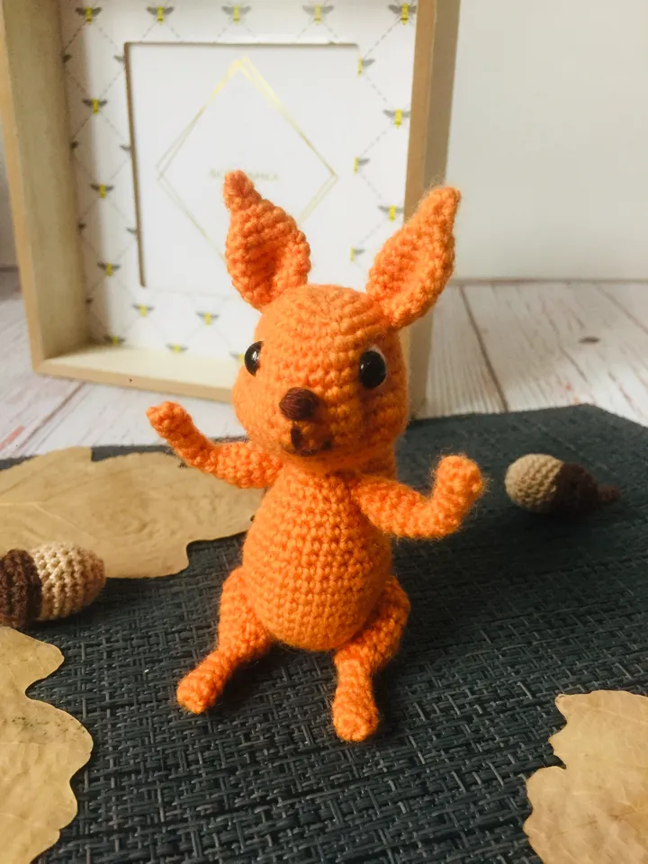 Crochet pattern Squirrel