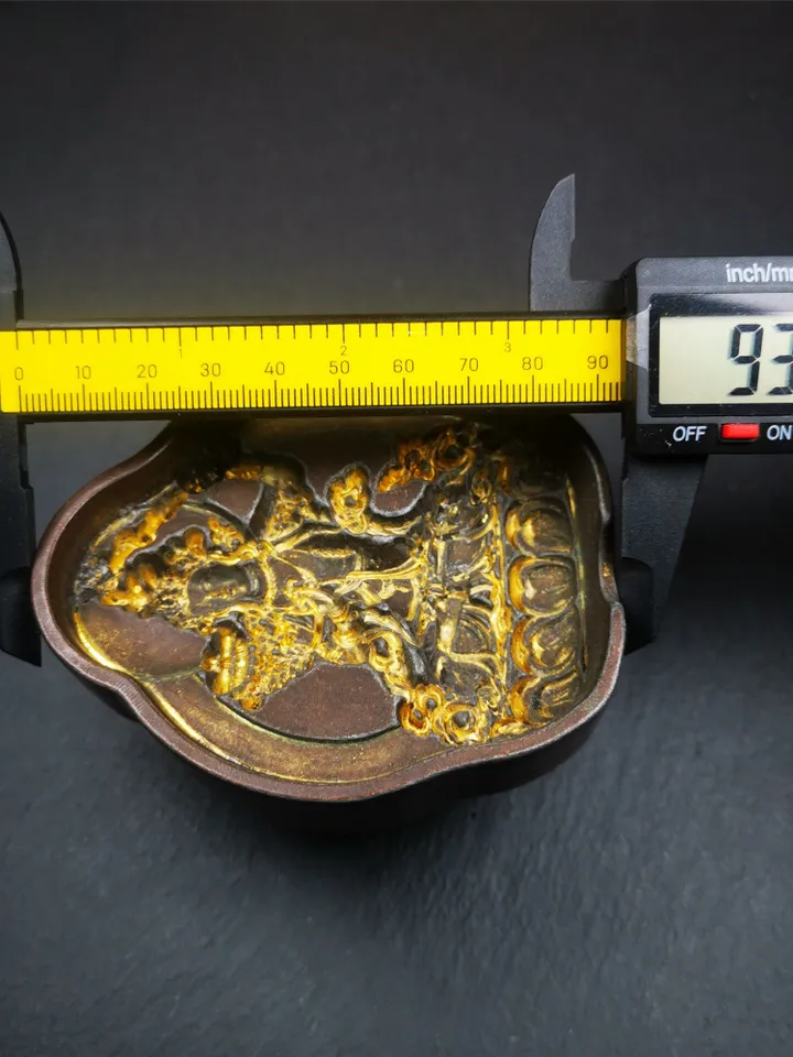 Gandhanra Tibetan Buddha Statue Mold,Manjusri Tsa Tsa ,Copper Mould For Making Clay Buddha Statue,Tsha Tsha