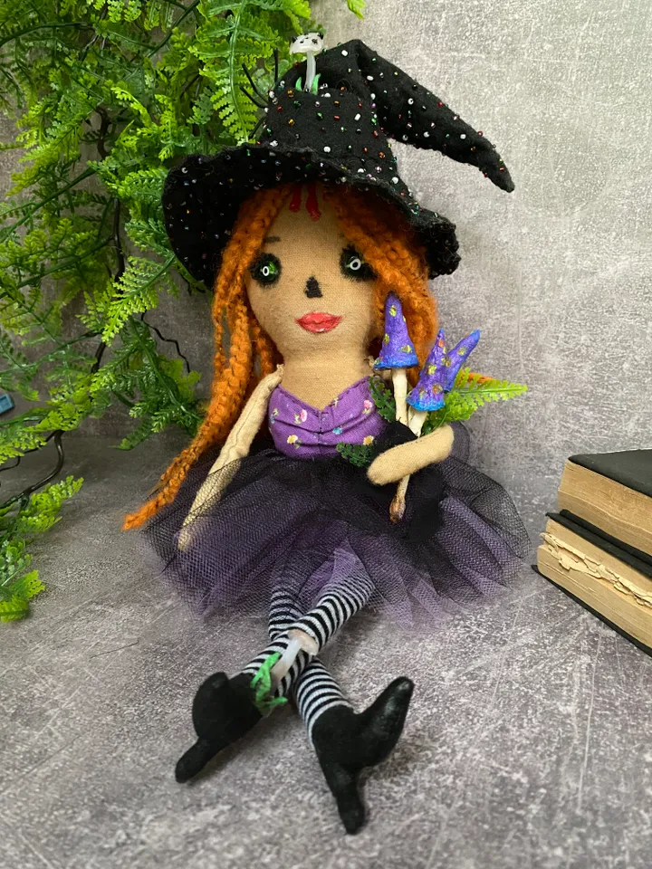 Halloween Witch doll handmade