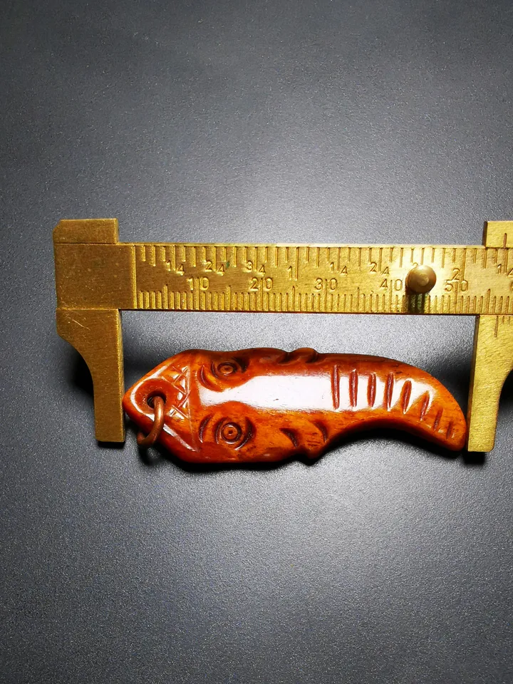 Gandhanra Unique Tibetan Yak Bone Carved Ganesha (Elephant God) Amulet Pendant