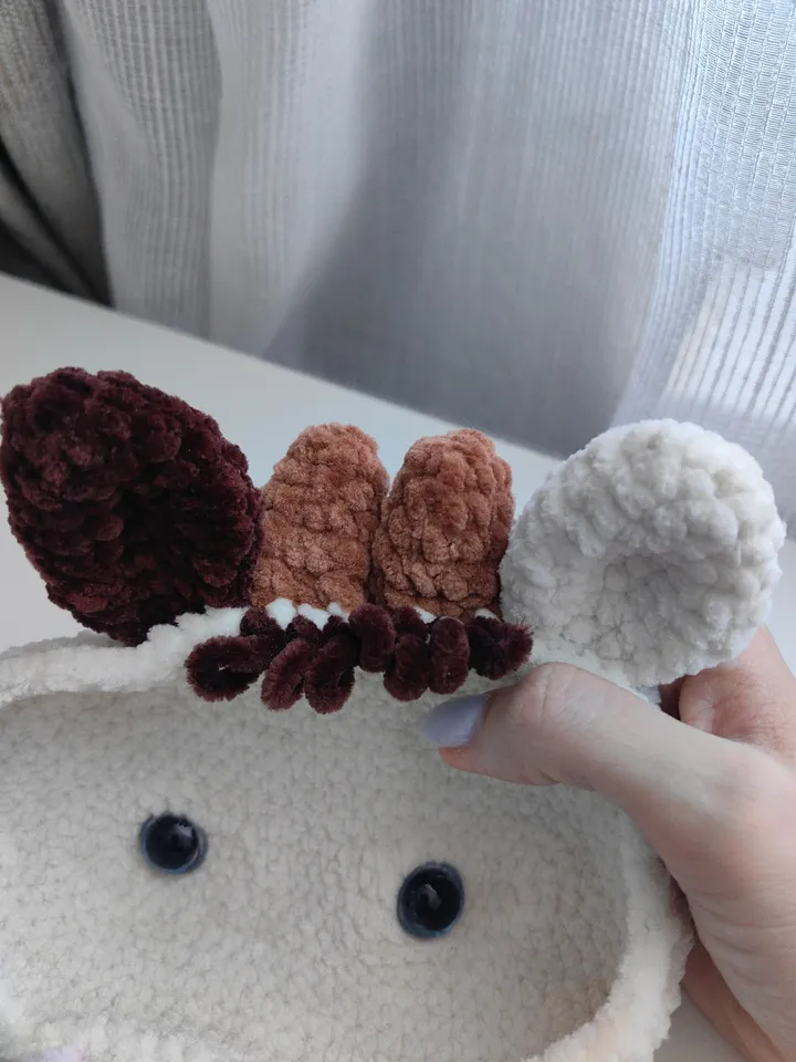 Crochet pattern Glasses holder cow