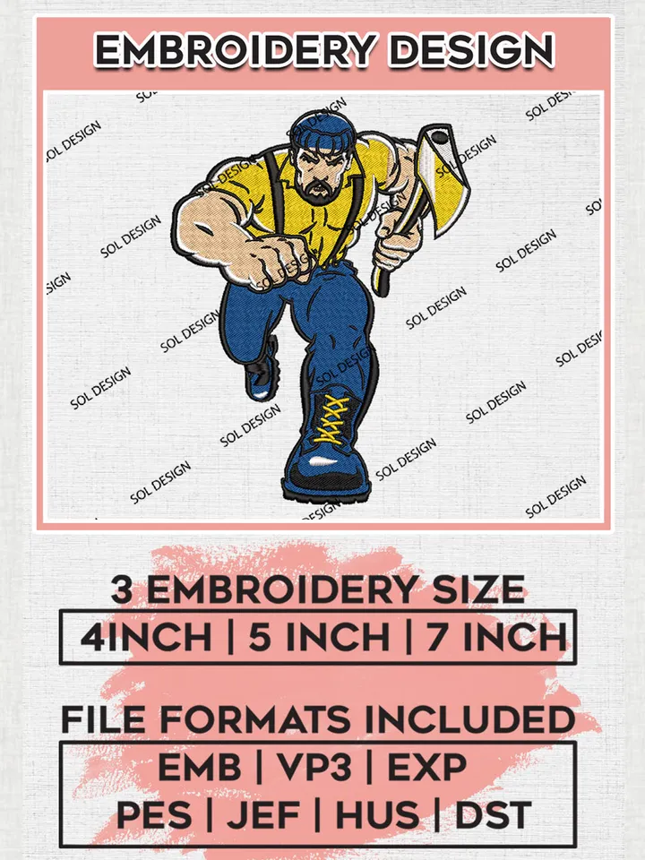 Northern Arizona Lumberjacks Embroidery Designs, NCAA Logo Machine Embroidery Files, NCAA Northern Arizona Lumberjacks Logo, NCAA Embroidery Designs, Machine Embroidery Designs, Digital Download