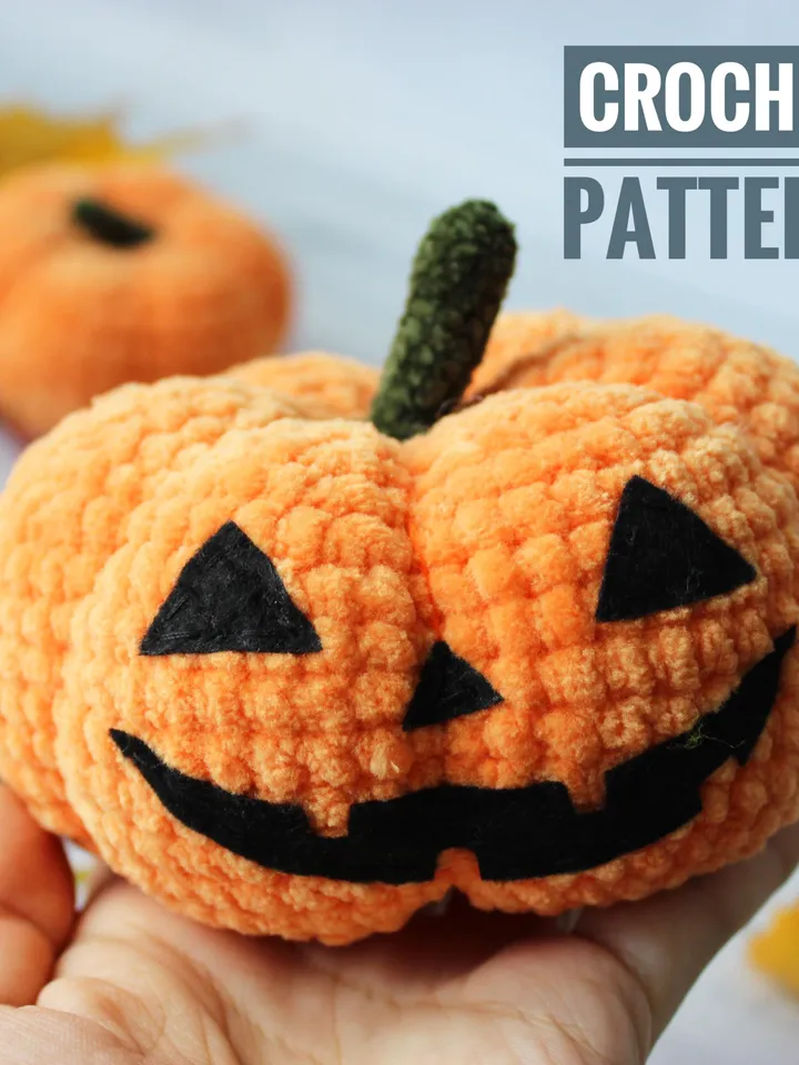 CROCHET PATTERN Halloween Pumpkin toy Amigurumi Pumpkin Vegetables toy Halloween decor Amigurumi tutorial PDF file